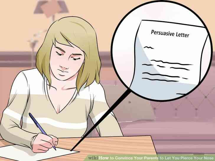 Image intitulée Convaincre Vos Parents de Vous Laisser Percer le Nez Étape 10